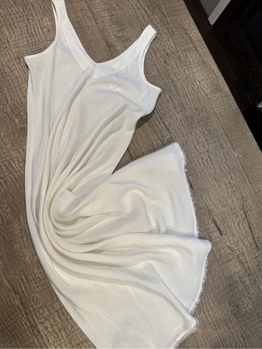 Tommy Bahama White Maxi Tank Dress